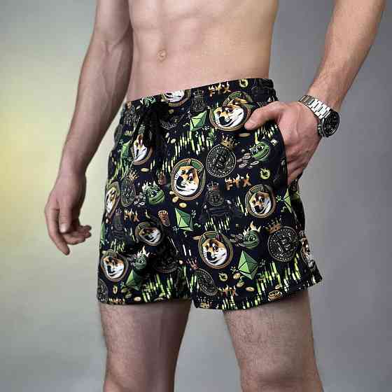 Плавальні шорти чоловічі Pobedov Pool day BATAL Kripta Київ