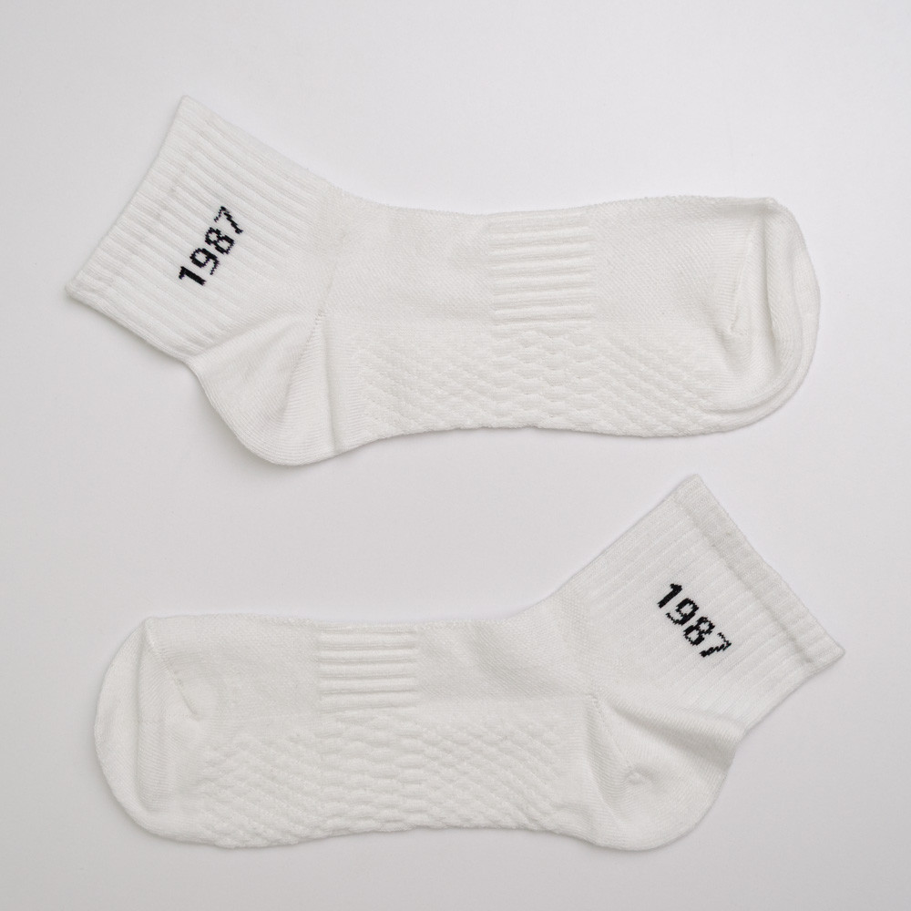 Набор носков мужских хлопковых 10 пар Youstar 054 Низкие 41-47 Белый Сумы - изображение 6