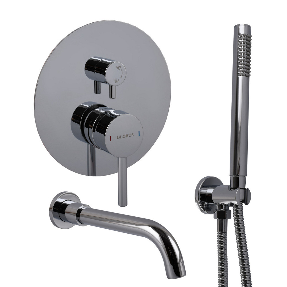 Смеситель для ванны встроенный Globus Lux LAZER Pro GLPR-202-00-SMART (000032046) Киев - изображение 1