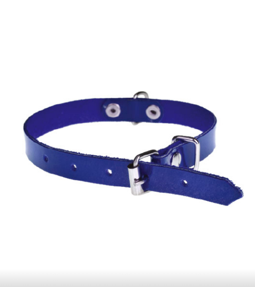 Нашийник 1805 10мм "Елегант" Синій Вінниця - фото 1
