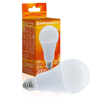 Лампочка Євросвітло 20Вт 4200К A-20-4200-27 Е27 Винница - изображение 1