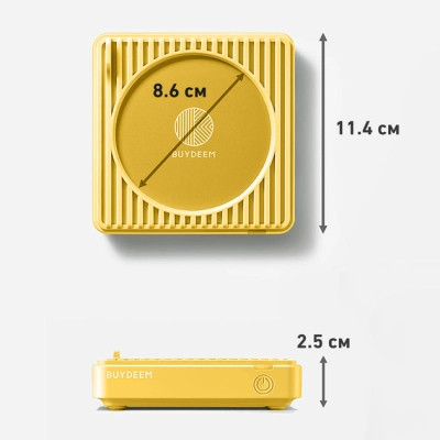 Аксессуар кухонный Buydeem Підставка для чашки з підігрівом Mellow Yellow (OA2001-MY) Винница - изображение 7