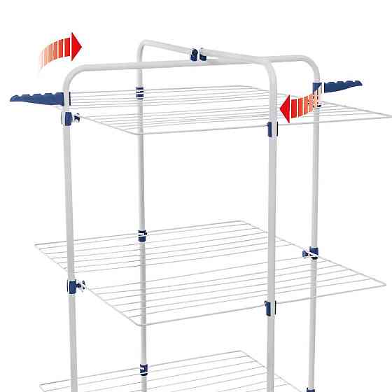 Сушарка для білизни підлогова Casa Si Athletic 4 White (CS92186E04) Київ