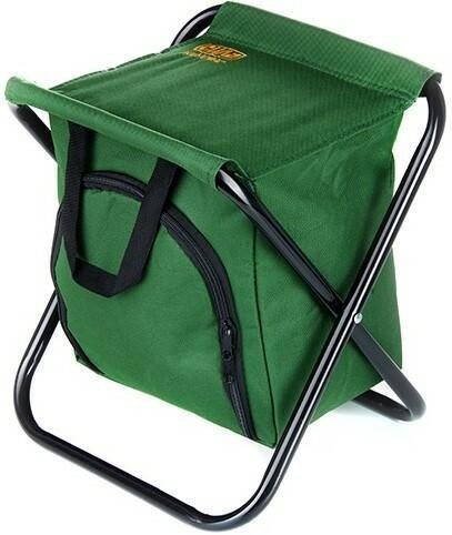 Стул раскладной без спинки (стальной каркас O16мм) с термосумкой 27*32*33см (СИЛА) Харьков - изображение 1