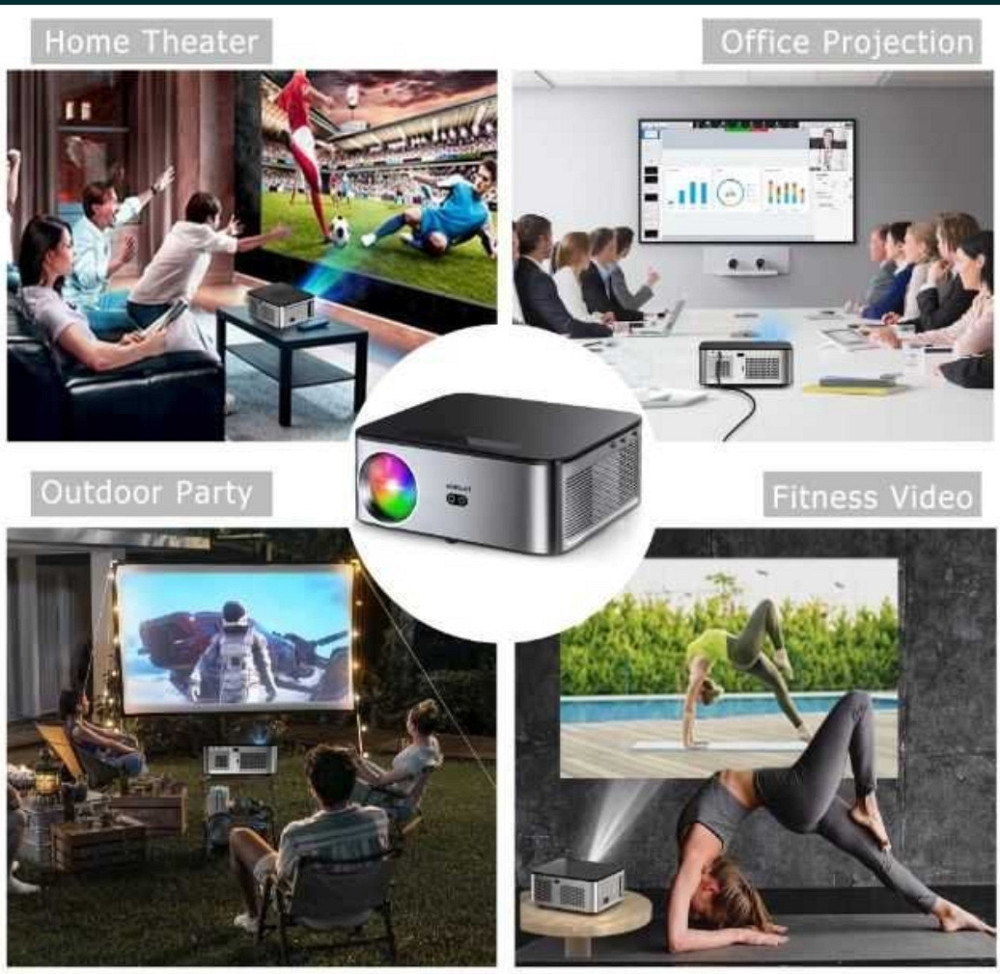 Проектор HORLAT T09 Android 4K ( 2Gb.RAM + 32Gb. ROM ) Киев - изображение 4