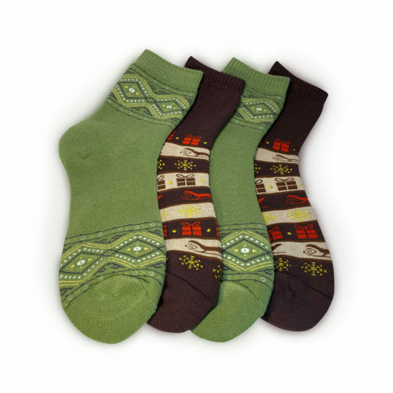 Шкарпетки зимові утеплені махрові LEO WINTER середні Коричневий 38-40 Суми - фото 2