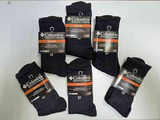 Мужские теплые термоноски с махровым следом Columbia (6шт в уп). Хлопок. Размен 41-45 Киев