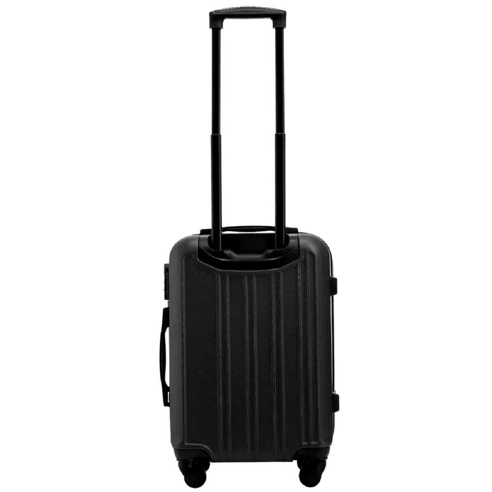 Валіза пластикова WINGS HRR01 мала 55 см чорна Київ - фото 3