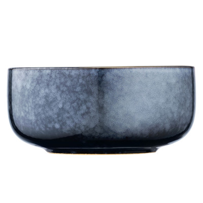 Салатник Ardesto Andria 750мл, 15.1см, кераміка, синьо-сірий (AR2915AB) Винница - изображение 3