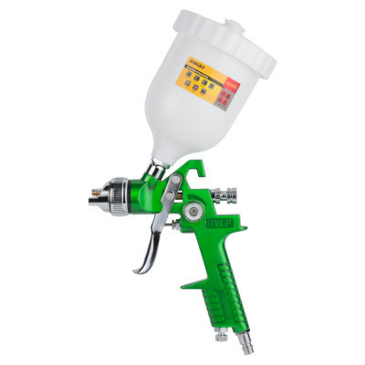 Краскопульт Sigma HVLP 1.4 верхний бак, (зеленый) (6812021) Винница - изображение 2