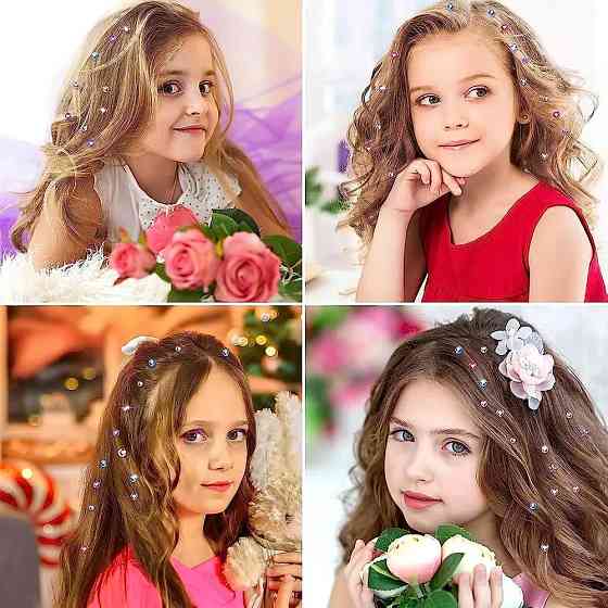 Дитячий набір для прикраси волосся стразами,XL-568 SBR Київ