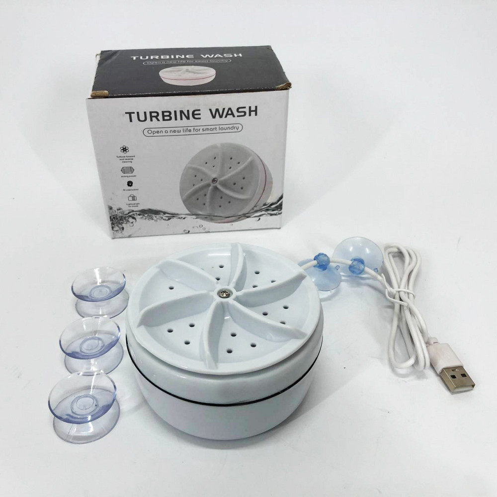 Міні пральна машина відро, Складна пральна машина для дачі Портативна SB-59 Львів - фото 6