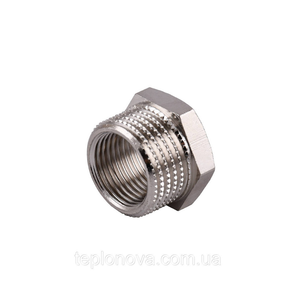 Футорка 1/2| х3/8" НВ нікельована NF323S OPTIMUM Чернівці - фото 2