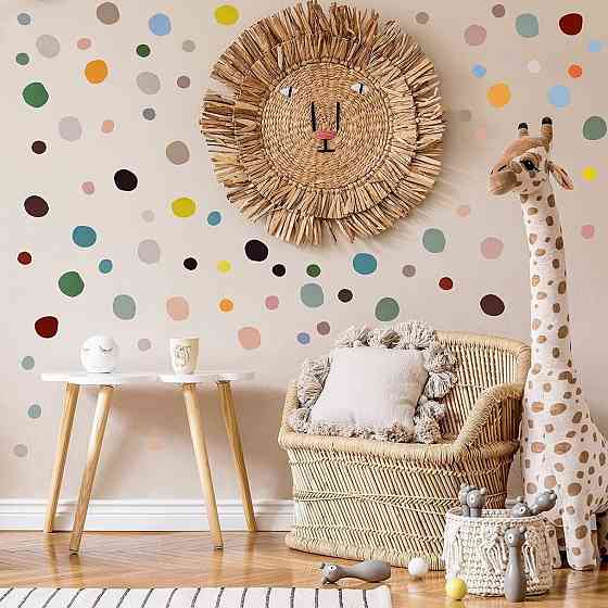 Набор виниловых наклеек декоративный в детскую комнату 