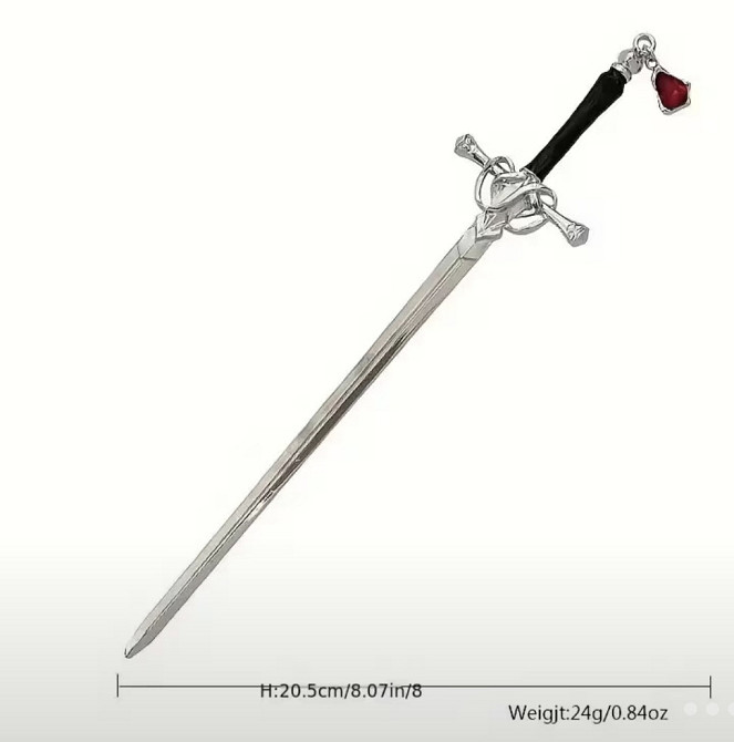 Шпилька-паличка для волосся "Кинжал" Сміла - фото 2