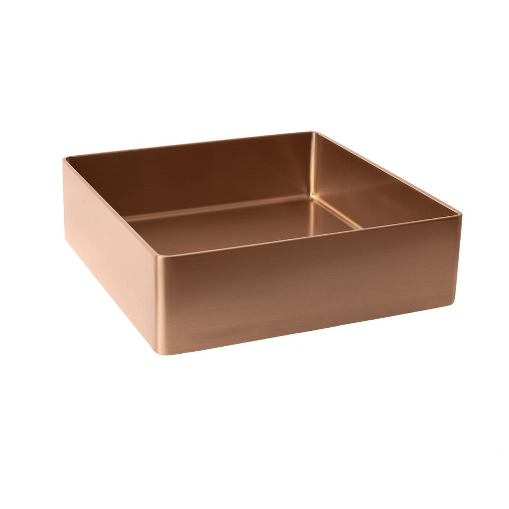 PLATINUM Умивальник Platinum Handmade PVD мідний 400x400 мм Київ - фото 3