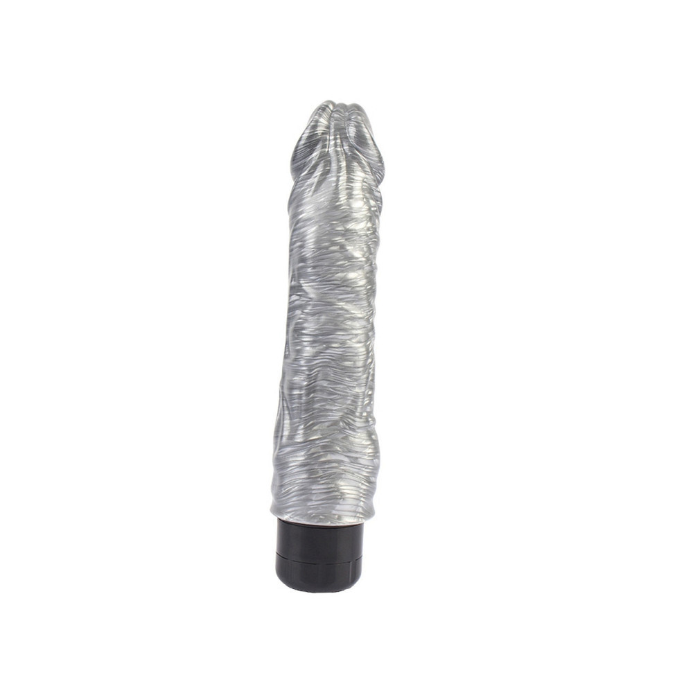 Вибратор с ярко выраженной головкой Chisa Dark Muscle Chubby Beau, серебристый Sex Aura Киев - изображение 4