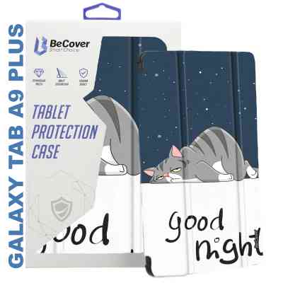 Чехол для планшета BeCover Smart Case Samsung Tab A9 Plus SM-X210/SM-X215/SM-X216 11.0" Good Night (710308) Винница