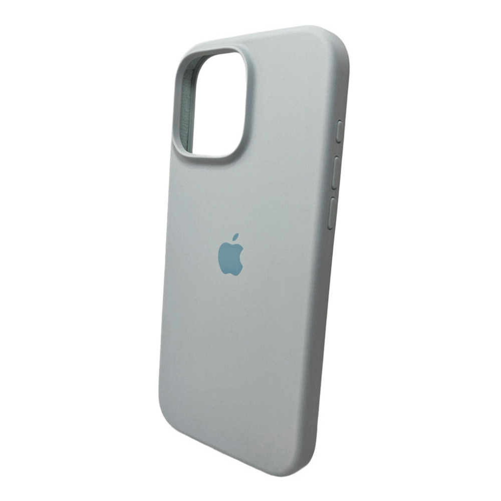 Чехол Silicone для iPhone 16 Pro Max, Синий Киев - изображение 7