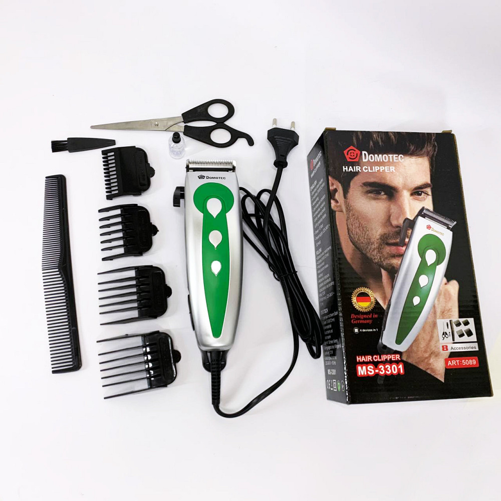 Практичная машинка для стрижки волос Domotec, Сетевая машинка для стрижки головы Триммер висков HM-80 Львов - изображение 5