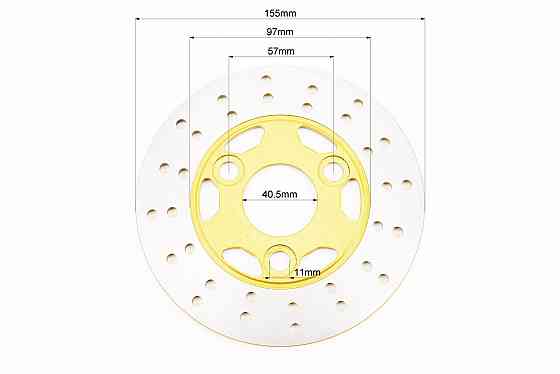 Диск гальмівний Yamaha JOG (155мм) Київ