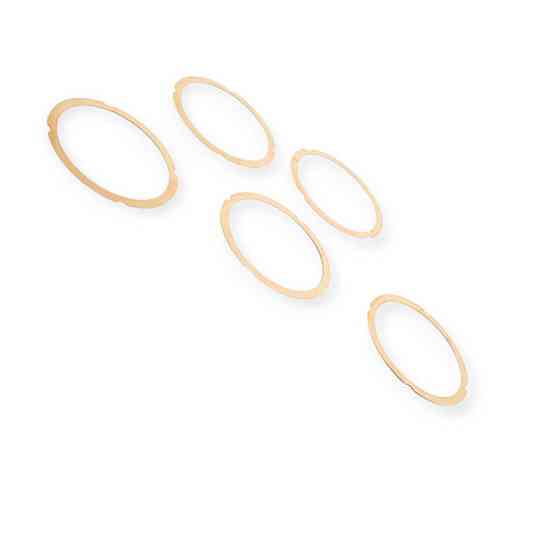 Прокладка металева (5шт) на мотоблок 178F головки Мукачево