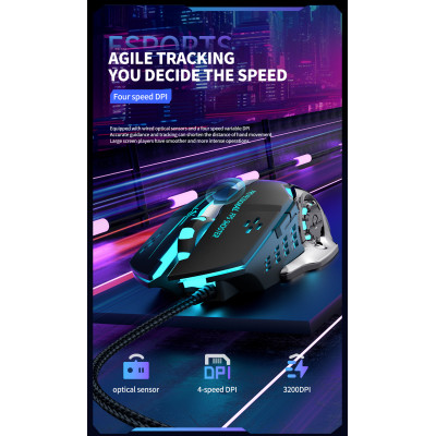 Мышка XO M10 Wireless Black/Silver (M10 Black+Silver) Винница - изображение 8