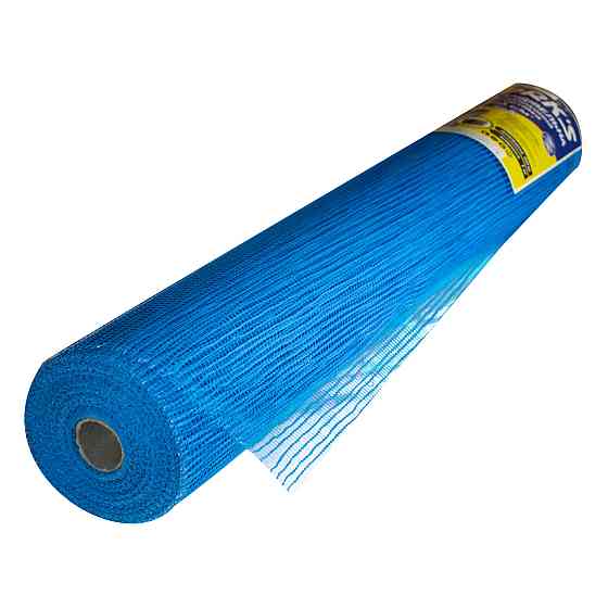 Стекловолоконная сетка 145 г/м2 синяя 1м х 50м WORKS Днепр