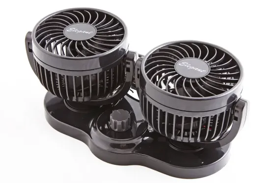 Вентилятор в прикур. пластм. 12В 4 Elegant подвійний Вінниця