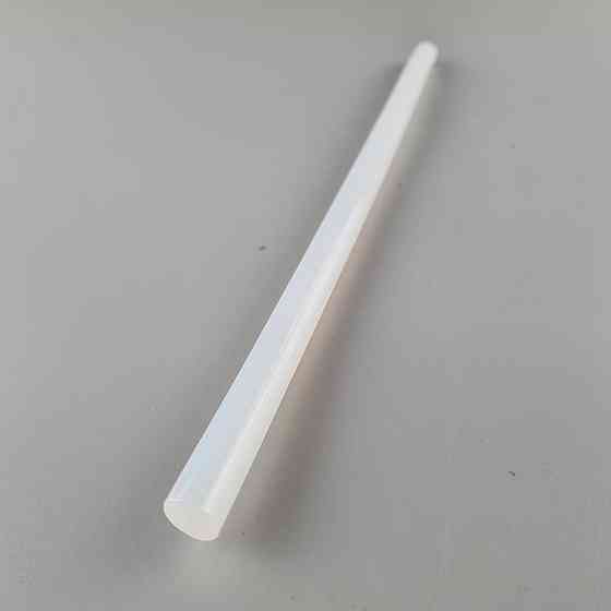 Клей стрижень для пістолета товстий 11 мм 25 см білий (1 шт.) Харків