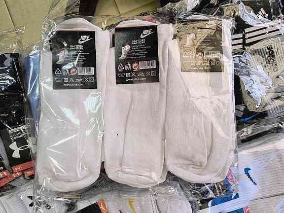 Женские носки высокие из хлопка 3 штук Nike 3 Киев