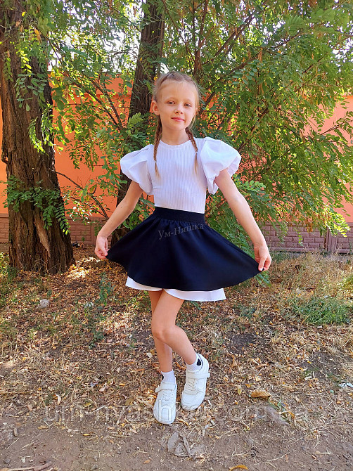 Спідниця-шорти синя152 Кривий Ріг - фото 3
