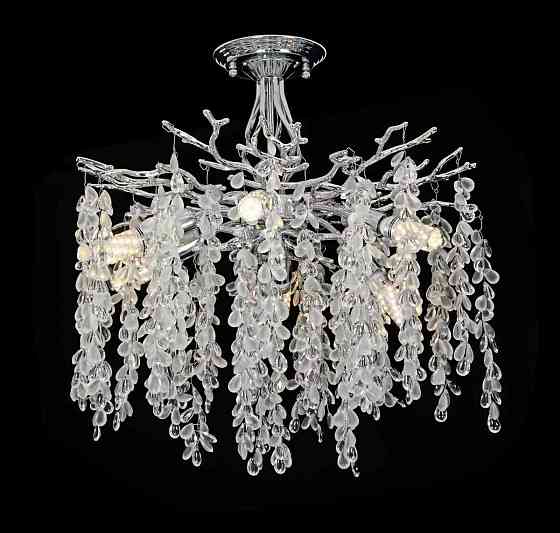 VALESO Люстра стельова кришталева VALESO C33008-460 хром на 6 ламп E14 Коломия