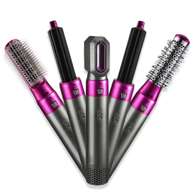 Стайлер для волосся 5 в 1 + кейс HAIR BRUSH Київ - фото 8