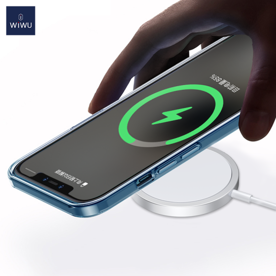 Бездротовий зарядний пристрій WIWU Wi-W009 Magnetic Wirless White Одеса