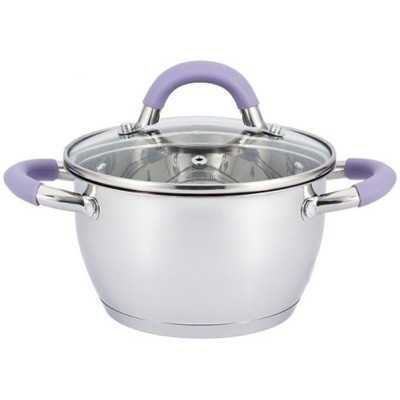 Каструля Pepper Purple Iris 24x13,5 см 5,5 л PR-1107-24 (107776) Вінниця - фото 1