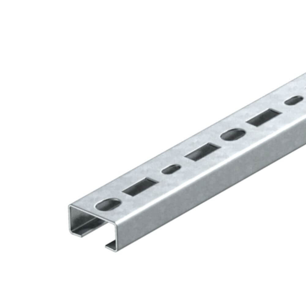 Профільна рейка OBO Bettermann 35х18х2000мм шліц 17мм (2м) 1104500 Київ - фото 1