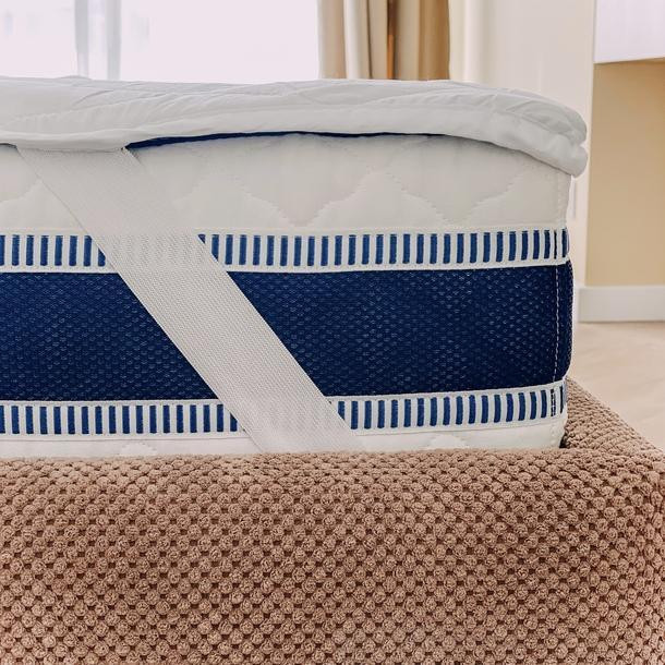 Наматрацник  на резинці «Lelit», Мікрофібра, Білий, 160/200 Київ - фото 5