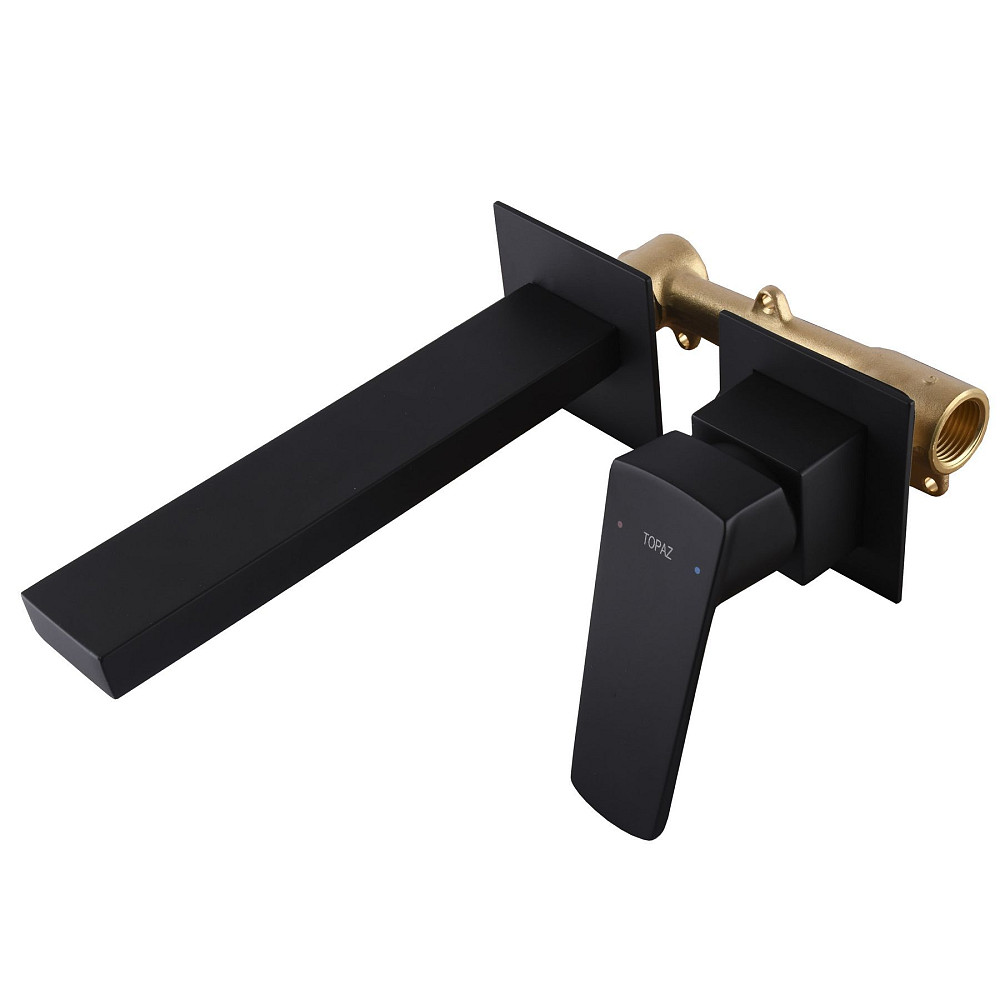 Змішувач для умивальника TOPAZ LEXI TL 21235-H57A-BL Тернопіль - фото 1