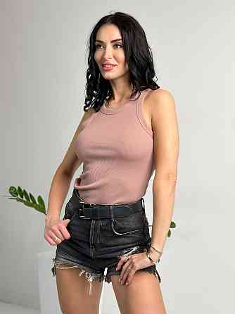 Майка женская рубчик 