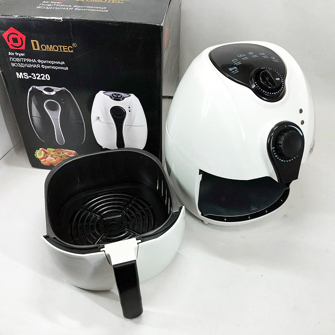 Фритюрниця для пончиків Domotec MS-3220 1300 W 4,5 л, Фритюрница для продуктов GN-964 во фритюре Київ - фото 3