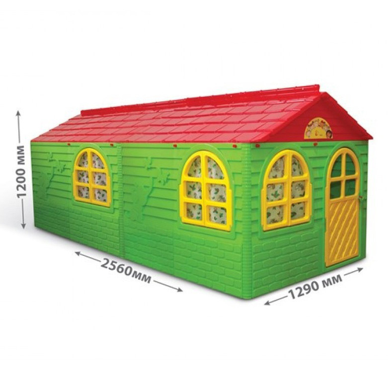 Дитячий ігровий пластиковий будиночок зі шторками Doloni великий, для дітей Київ - фото 5