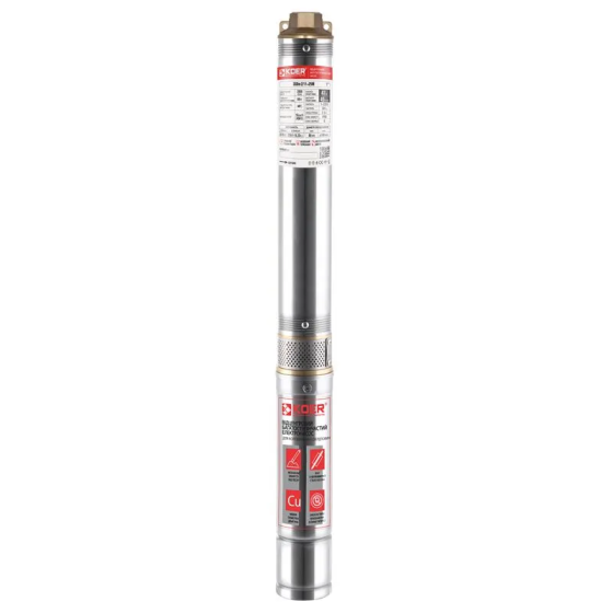 Насос свердловинний відцентровий Koer 2.5SDM 1.5/31+20M 1"   ( KP3163 ) 21987 Харків