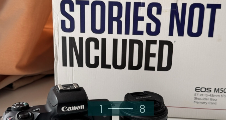 Фотоапарат Canon EOS M50 + Kit 15-45 mm. IS STM Київ - фото 8