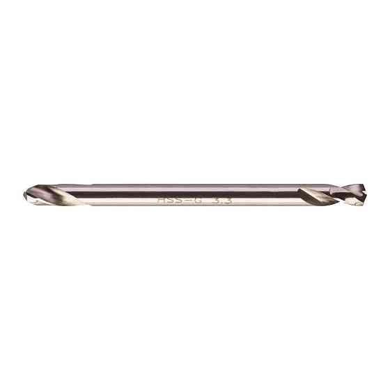 Сверло по металлу HSS-G MILWAUKEE, DIN 1412 C, диаметр 3,3х49х12мм, двустороннее, (10шт), пластиковая коробка Одесса