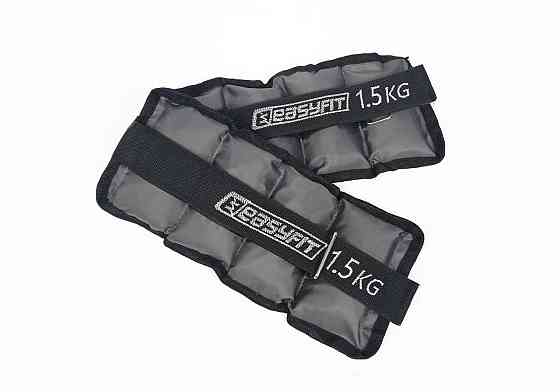 EasyFit Обтяжувачі для ніг та рук з металом EasyFit Metal 1,5 кг (пара) Коломия