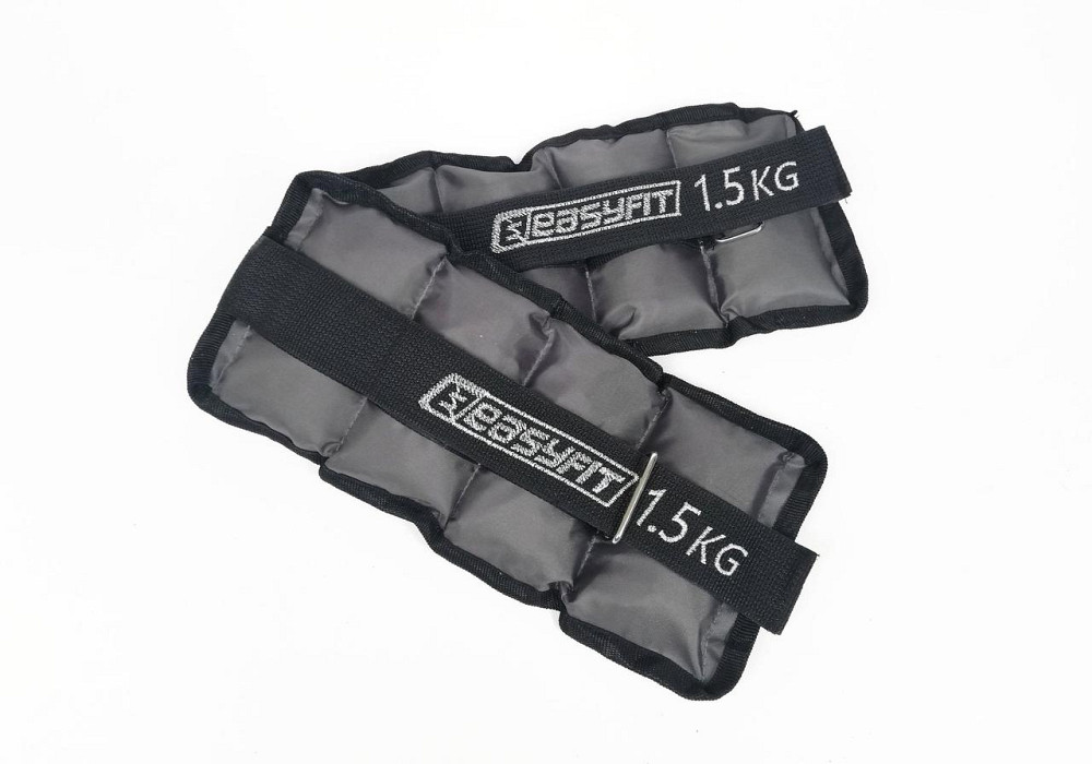 EasyFit Обтяжувачі для ніг та рук з металом EasyFit Metal 1,5 кг (пара) Коломыя - изображение 1
