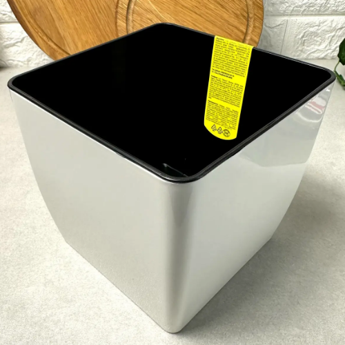 Вазон Квадро 16*16*15,5см низький какао Алеана Житомир - фото 6