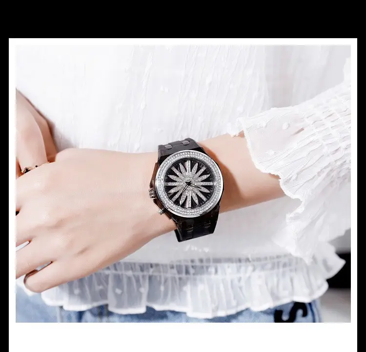 Женские наручные часы Skmei 1536 (Черный) Винница - изображение 4