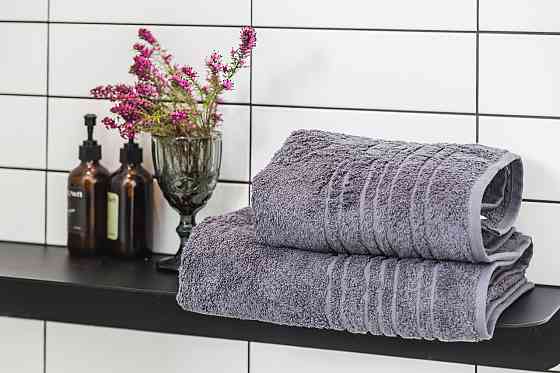 Ecotton Рушник махровий Ecotton 70х140 см високої щільності 550 г/м² сірий Antracite 1 шт. Коломыя